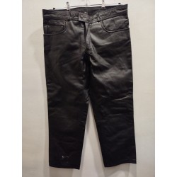 Pantalones de cuero para...