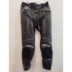 Pantalon moto cuero FLM